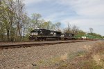 NS 4088 takes train 257 west through Cove PA